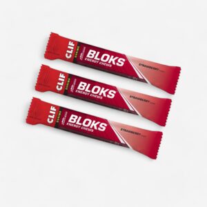 Energetická žuvačka Clif Bloks Jahoda (60 g) 3 ks CLIF