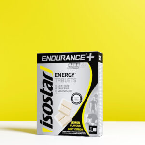 Energetické tablety ENERGY TABLETS citrónové 24x4g ISOSTAR