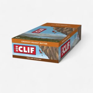 Energetické tyčinky Clif  Bar s chrumkavým arašidovým maslom 12×68 g CLIF