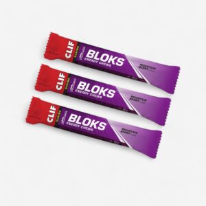 Energetické žuvačky Clif Bloks Mountain Berry (60 g) 3 ks CLIF