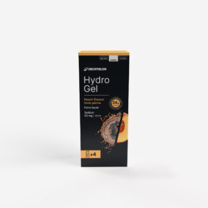 Energetický gél HYDRO GEL broskyňa 4 × 62 g DECATHLON