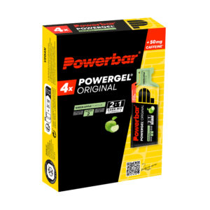 Energetický gél PowerGel jablko 4 × 41 g POWERBAR