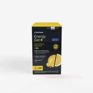 Energetický gél + na aktivity nad 3 hodiny citrón 20 ks DECATHLON