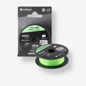 Fluorescenčný rybársky vlasec Soft Fluo 150 m CAPERLAN