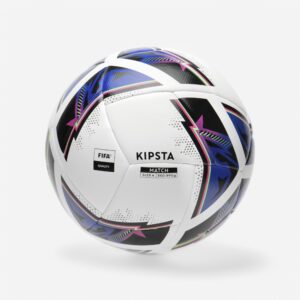 Futbalová lopta Hybride 2 Fifa Quality Match Ball veľkosť 4 biela KIPSTA