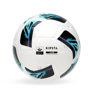 Futbalová lopta Hybride Club Ball Light veľkosť 5 biela KIPSTA