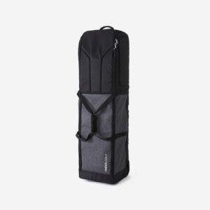 Golfový transportný bag na kolieskach tmavosivý INESIS