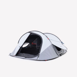 Kempingový stan 2 Seconds Fresh&Black pre 3 osoby QUECHUA