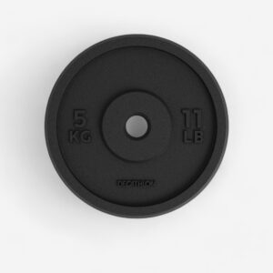 Kotúč na posilňovanie 5 kg 28 mm liatinový CORENGTH