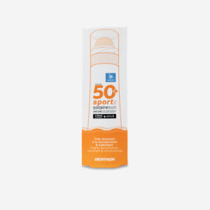 Krém na opaľovanie 20 ml a tyčinka na pery 4 g SPF 50+ DECATHLON
