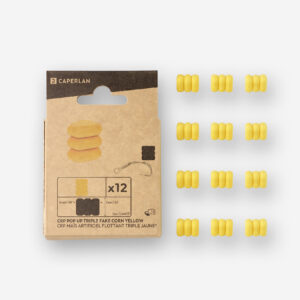 Kukurica Triple žltá na lov kaprov 12 ks CAPERLAN
