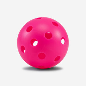 Lopta na floorball 100 ružová OROKS