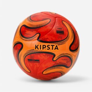 Lopta na plážový futbal BS Pro Hybride veľkosť 5 červeno-oranžová KIPSTA