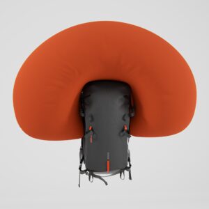 Lyžiarsky batoh Airbag na freeride 30 l čierny (bez kartuše) WEDZE