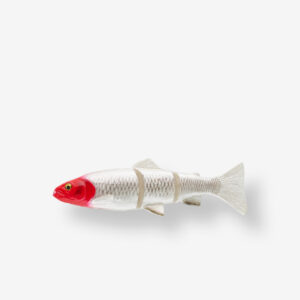 Mäkká nástraha Swimbait 4D Line Thru Trout 15 cm Red Head Exl Decathlon SAVAGE GEAR