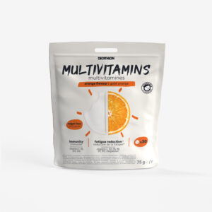 Multivitamíny s prírodnou pomarančovou arómou bez cukru 30 tabliet DECATHLON