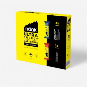 NÄAK Ultra Energy™ energetické tyčinky 3×50 g NAAK