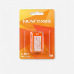 NUM'AXES alkalická batéria 6LR61 9V NUM'AXES