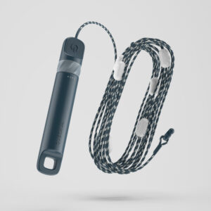 Nabíjateľná kempingová girlanda USB C 200 lúmenov QUECHUA