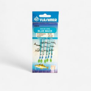 Nadväzec Blue mac 5 háčikov 1/0 na lov v mori zelený FLASHMER