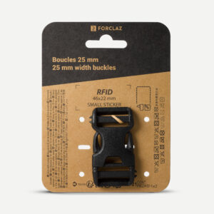 Náhradná pracka na popruh batoha 25 mm double pin lock DECATHLON