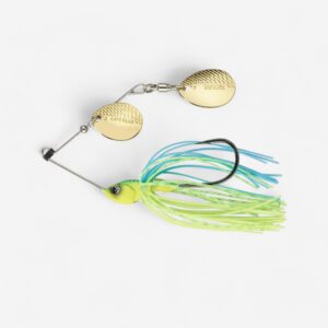 Nástraha spinnerbait Spino CPT 7 g modrá/žltozelená CAPERLAN