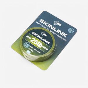 Naväzcová šnúra Skinlink Semi-Stiff 25 lb 10 m – zelená NASH