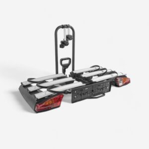 Nosič na ťažné zariadenie Antares na 3 bicykle kompatibilný s elektrobicyklami MENABO