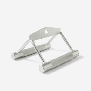 Obojručný úchop na cvičenie s kovovým povrchom a drážkami CORENGTH