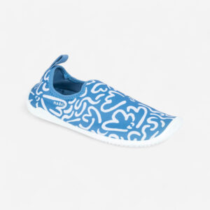 Obuv Gymshoe na cvičenie vo vode denimovo modrá NABAIJI