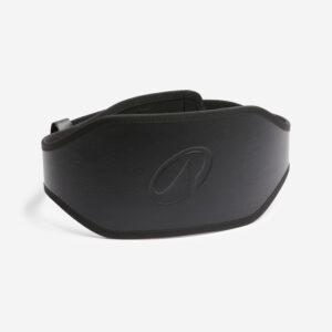 Odolný kožený bedrový opasok na posilňovanie čierny CORENGTH