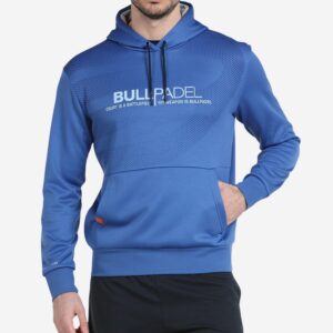 Pánska mikina s kapucňou Grelo na padel modrá BULLPADEL