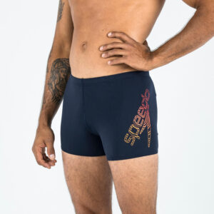 Pánske boxerkové plavky SPEEDO modro-oranžové SPEEDO