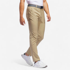 Pánske golfové nohavice béžové ADIDAS