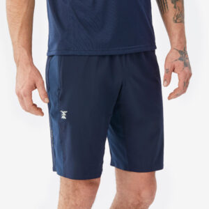 Pánske šortky Edge na indoorové lezenie tmavomodré SIMOND