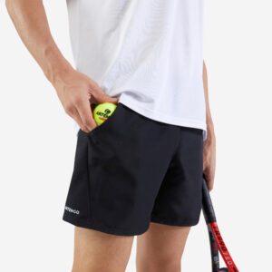 Pánske šortky Essential na tenis čierne ARTENGO