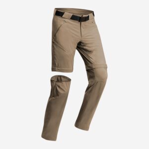 Pánske turistické nohavice MH500 odopínateľné QUECHUA