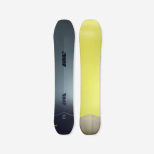 Pánsky snowboard Allmountain Freeride All Road 500 sivý DREAMSCAPE