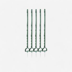 Plastové hroty 160 cm na jazdeckú ohradu zelené 5 ks AKO