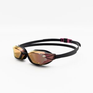 Plavecké okuliare BFast so zrkadlovými sklami ružové NABAIJI