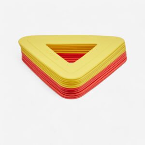 Plochý disk oranžovo-žltý 12 ks KIPSTA