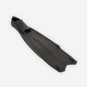 Plutvy na podmorský lov a nádychové potápanie Mundial One 50 čierne BEUCHAT