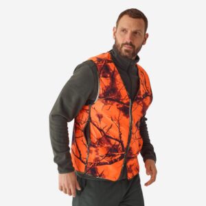 Poľovnícka vesta Compact Treemetic nehlučná reflexná SOLOGNAC