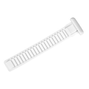Powerslide Pásek Powerslide Plastic Strap White Crown Buckle 10cm