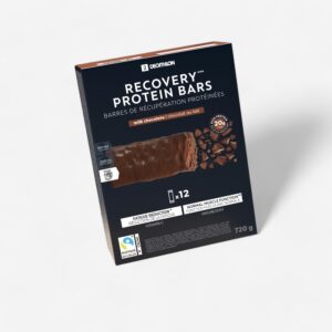 Regeneračná proteínová tyčinka čokoládová 12 ks DECATHLON