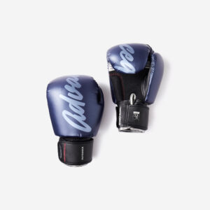 Rukavice na kickbox a thajský box modré OUTSHOCK
