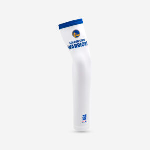 Rukávnik na basketbal NBA Golden State Warriors pre dospelých E500 biely TARMAK