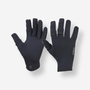 Rybárske rukavice 500 thermo neoprén 1 mm čierne s 3 odopínateľnými prstami CAPERLAN
