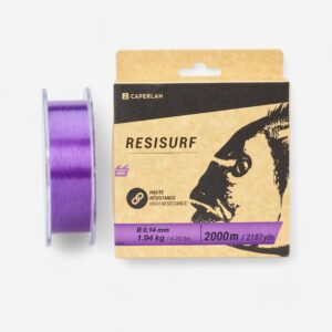 Rybársky vlasec na surfcasting Resisurf fialový 0