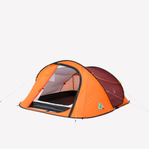 Samorozkladací kempingový stan 2 Seconds pre 3 osoby Vintage QUECHUA